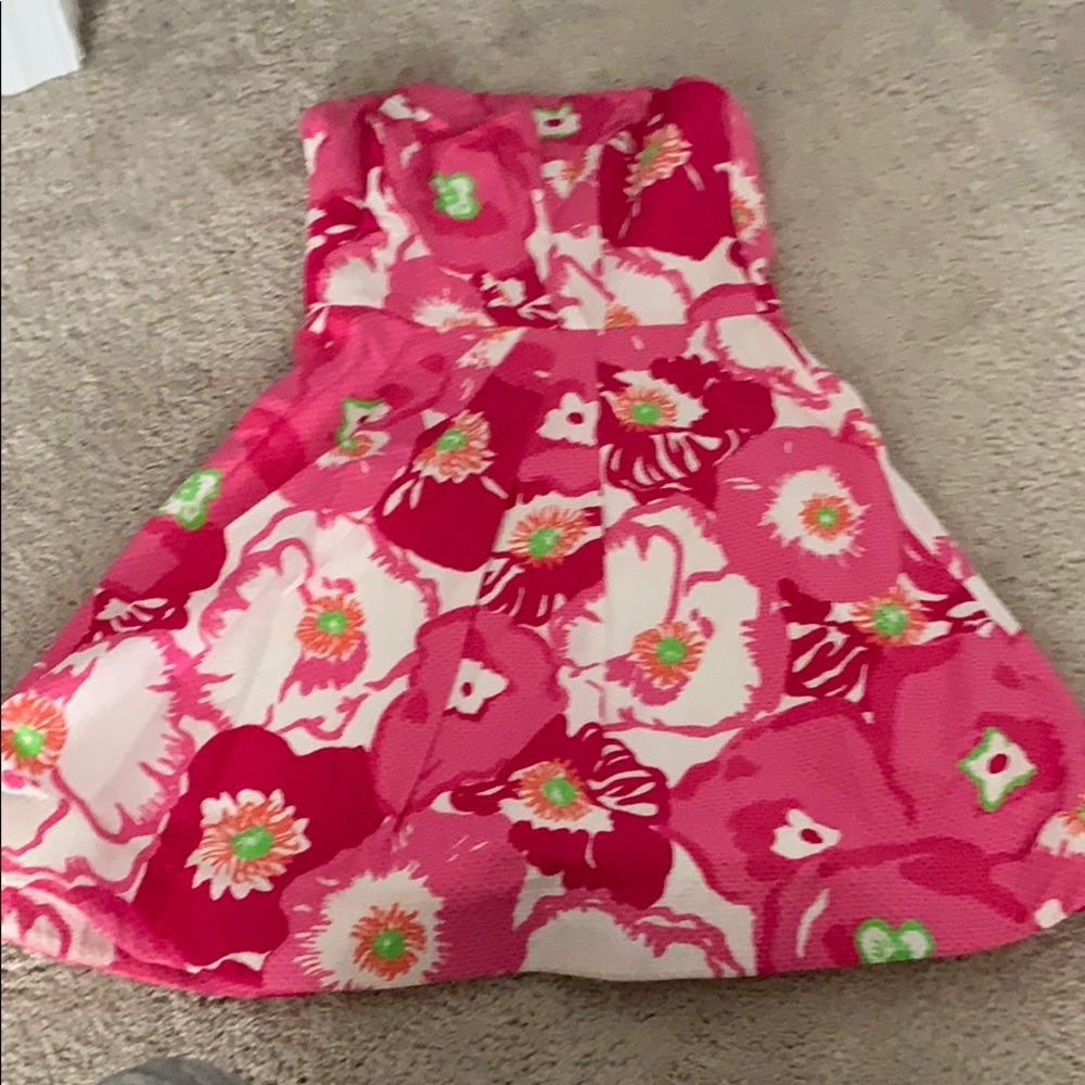 Lilly Pulitzer Bloom Strapless Dress - Picture 3 of 5